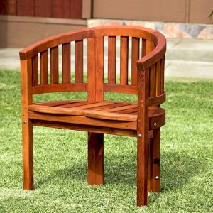 Wooden discount circle chair